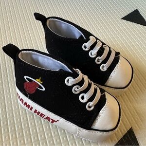 Little baby Miami Heat shoes sneakers